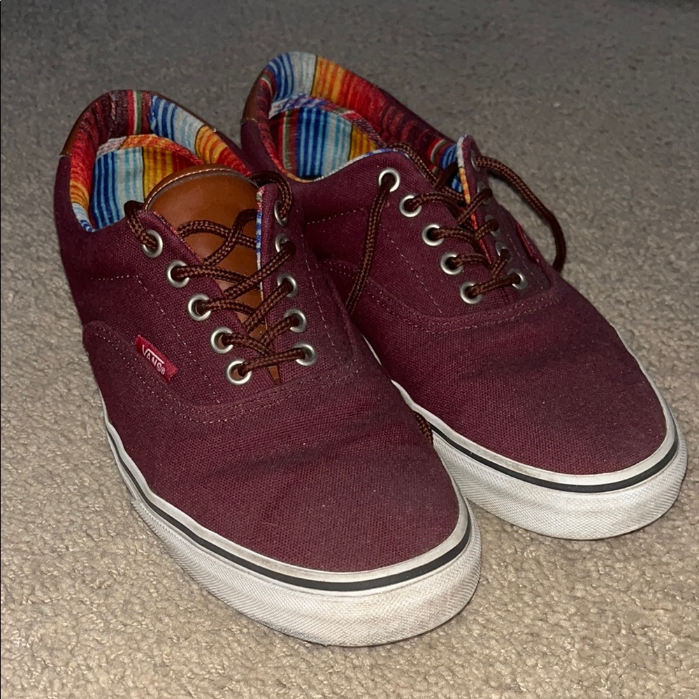 Vans Men's Burgundy Casual Shoes